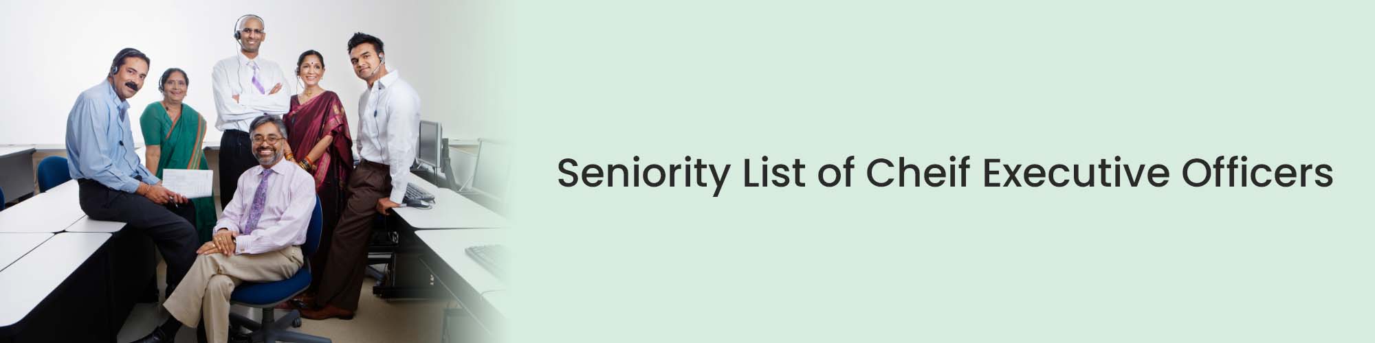 18-Seniority List Of Cheif Executive Officers