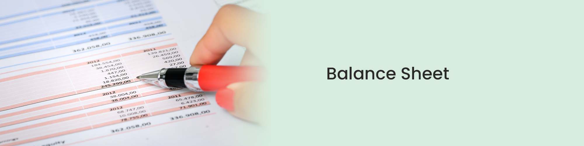 7-Balance Sheet